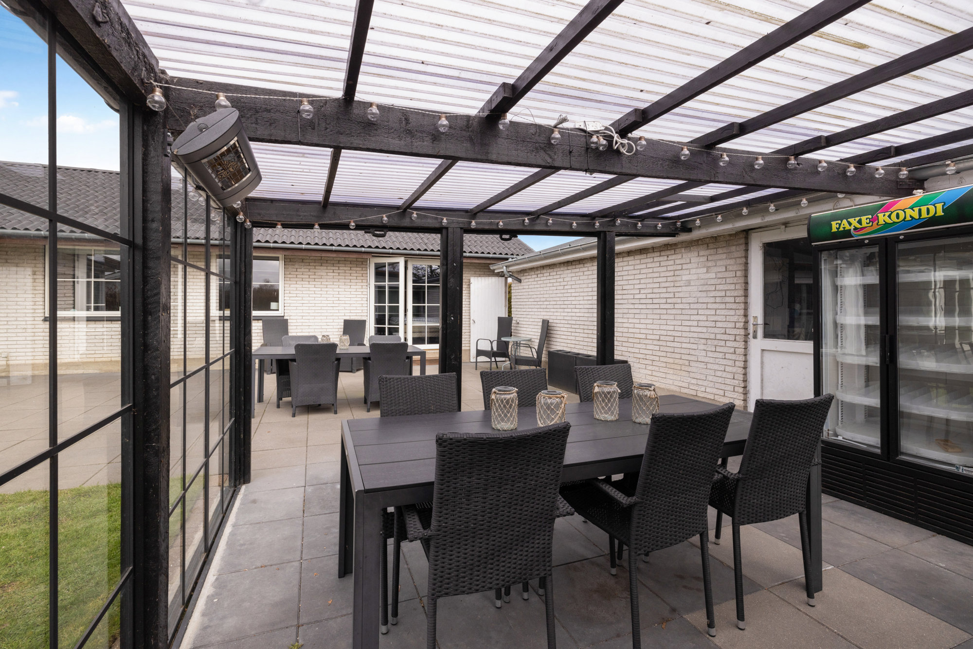 Overdækket terrasse