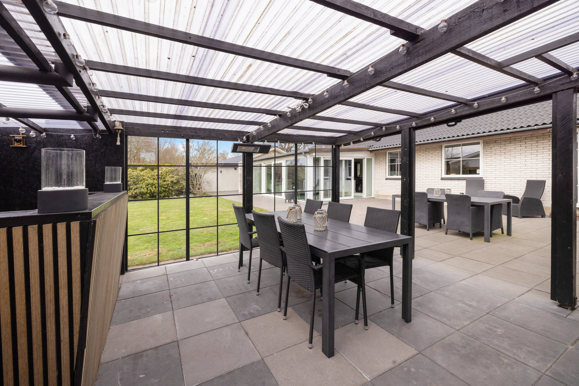 Overdækket terrasse