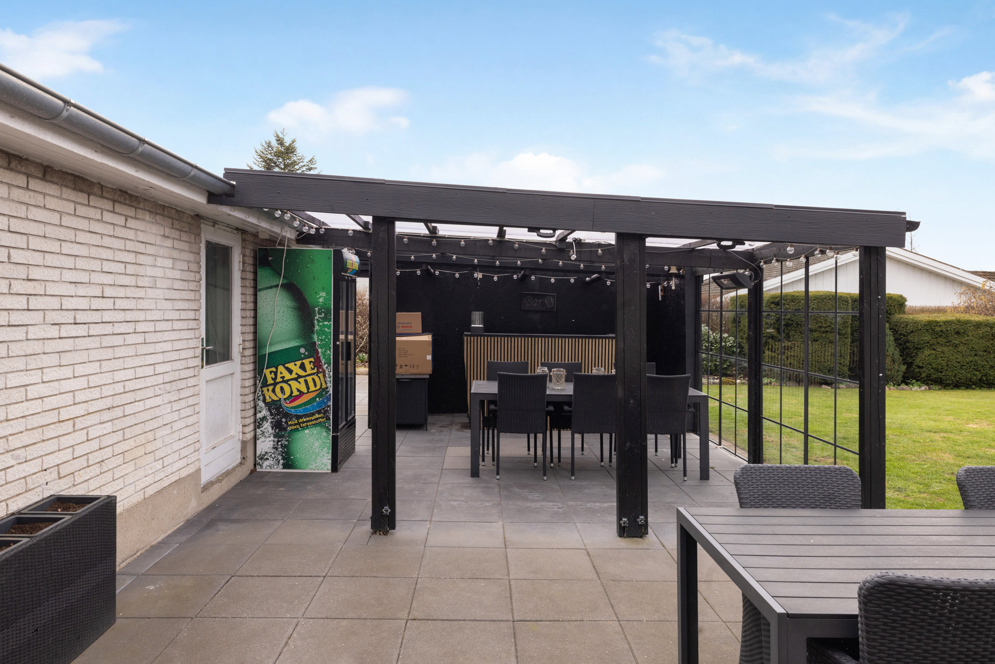 Overdækket terrasse