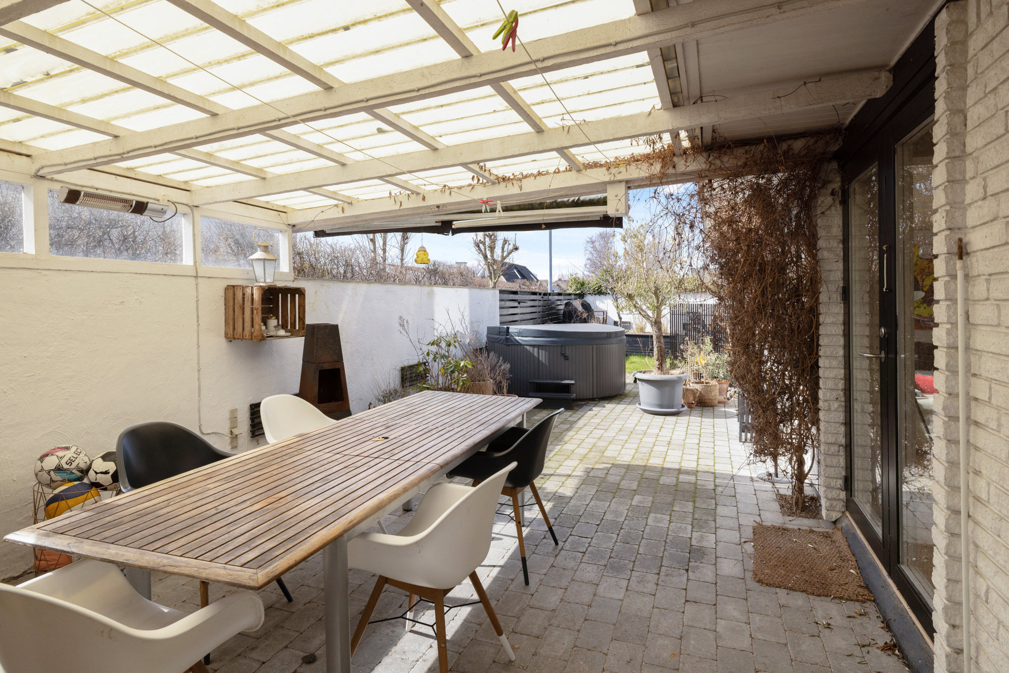 Overdækket terrasse