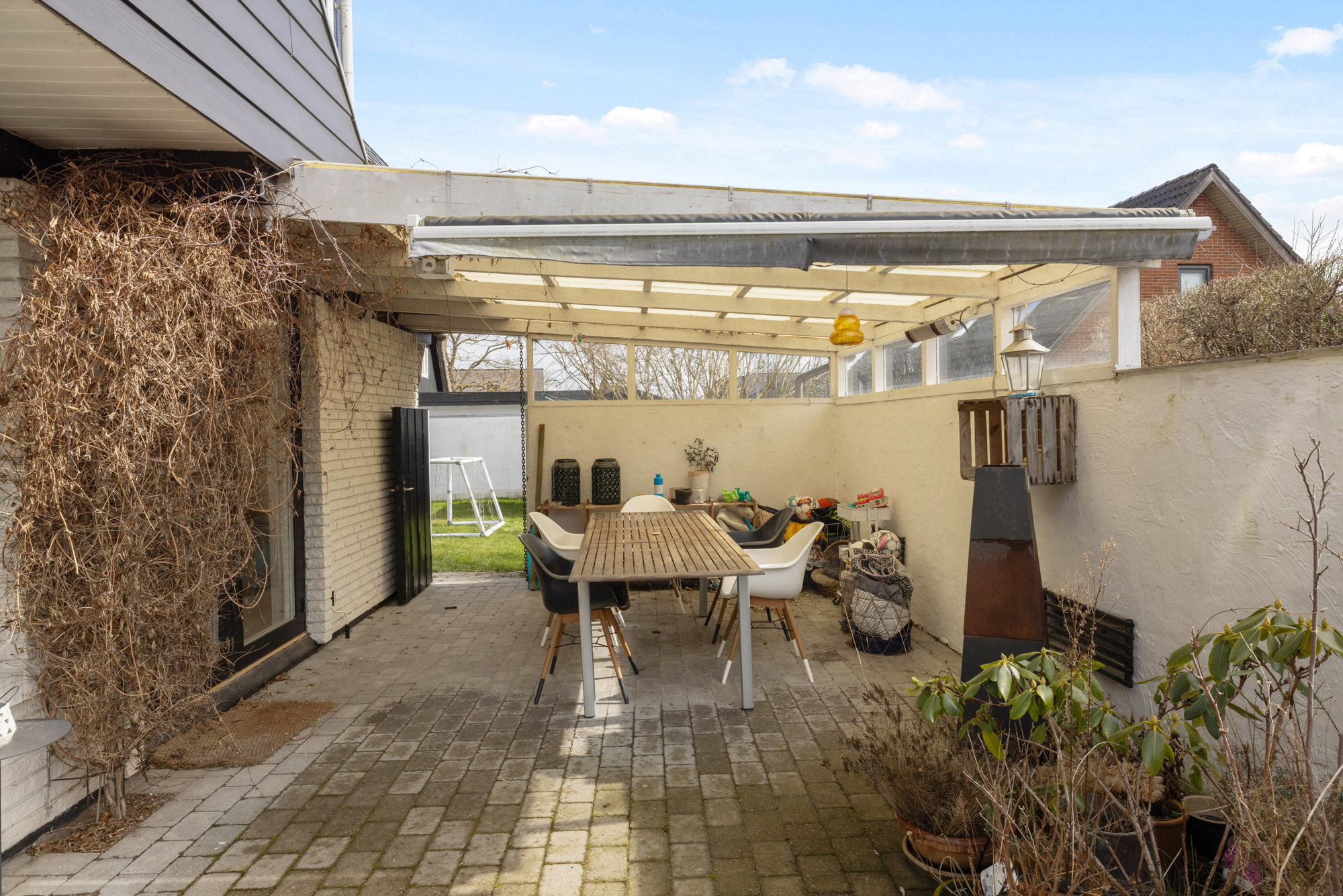 Overdækket terrasse