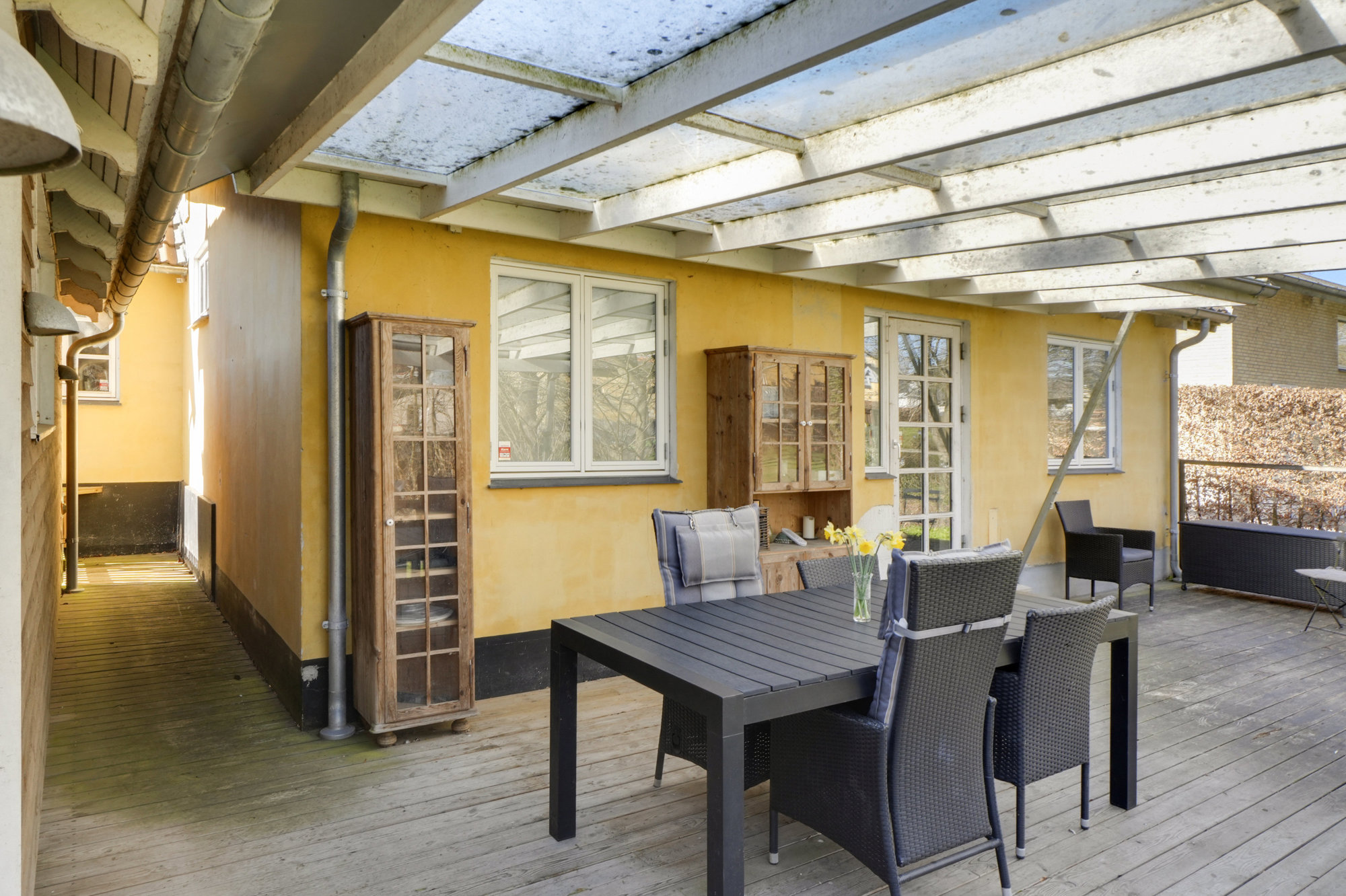 Overdækket terrasse