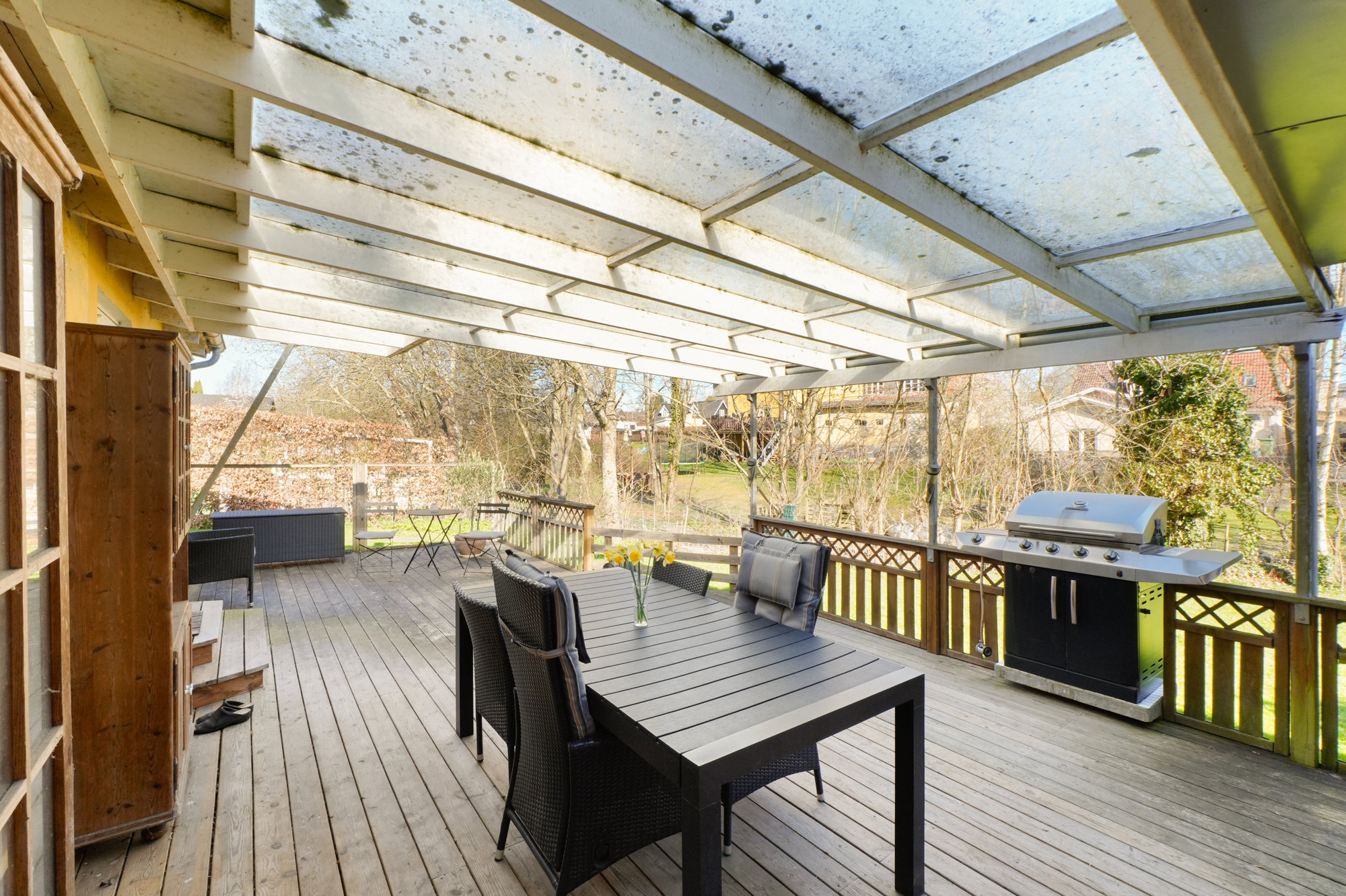 Overdækket terrasse