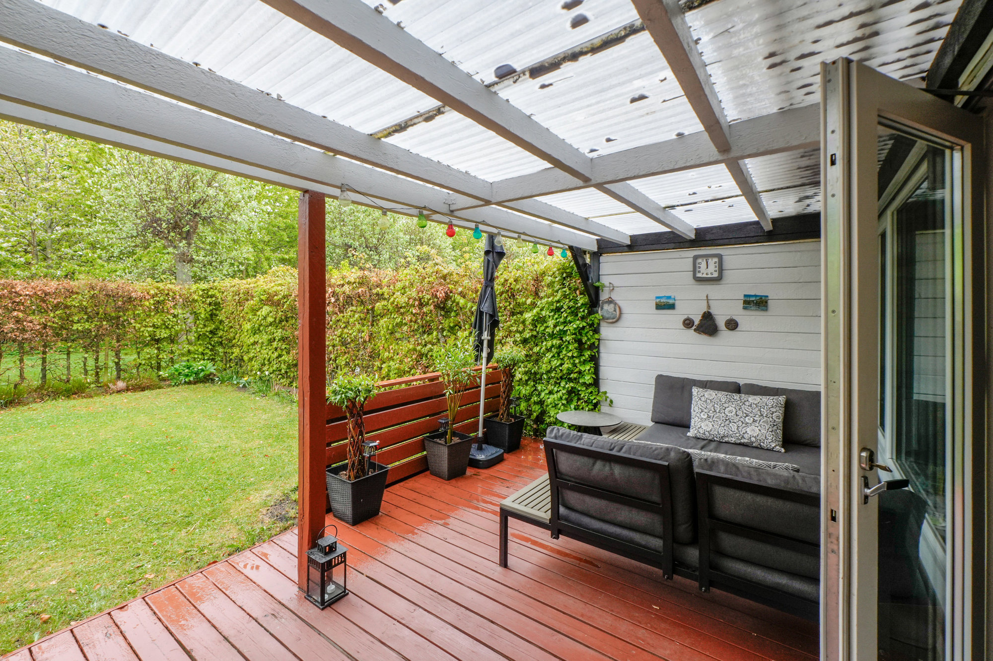 Overdækket terrasse