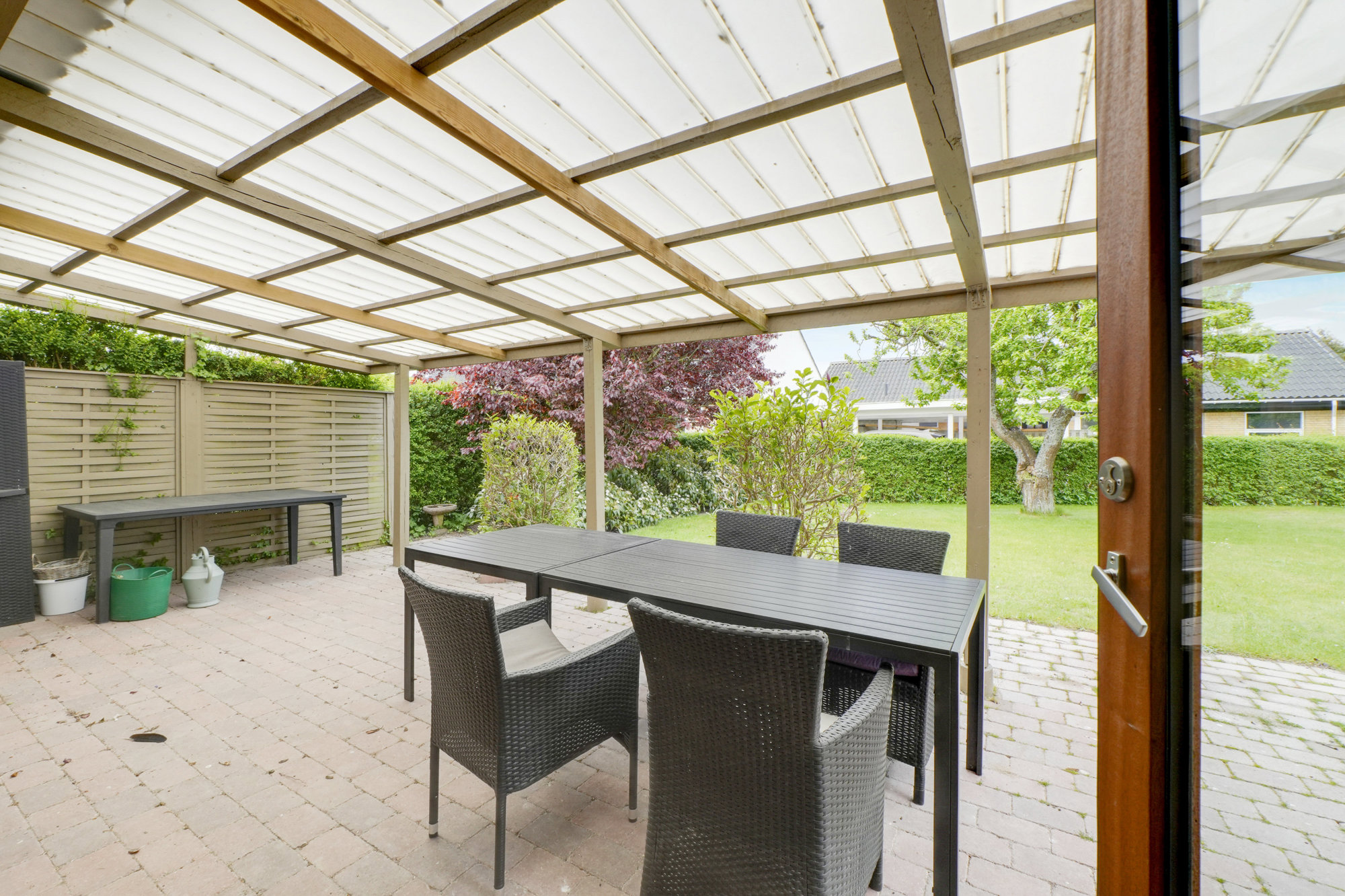Overdækket terrasse