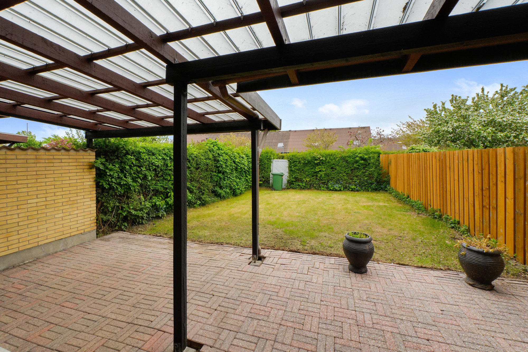 Overdækket terrasse