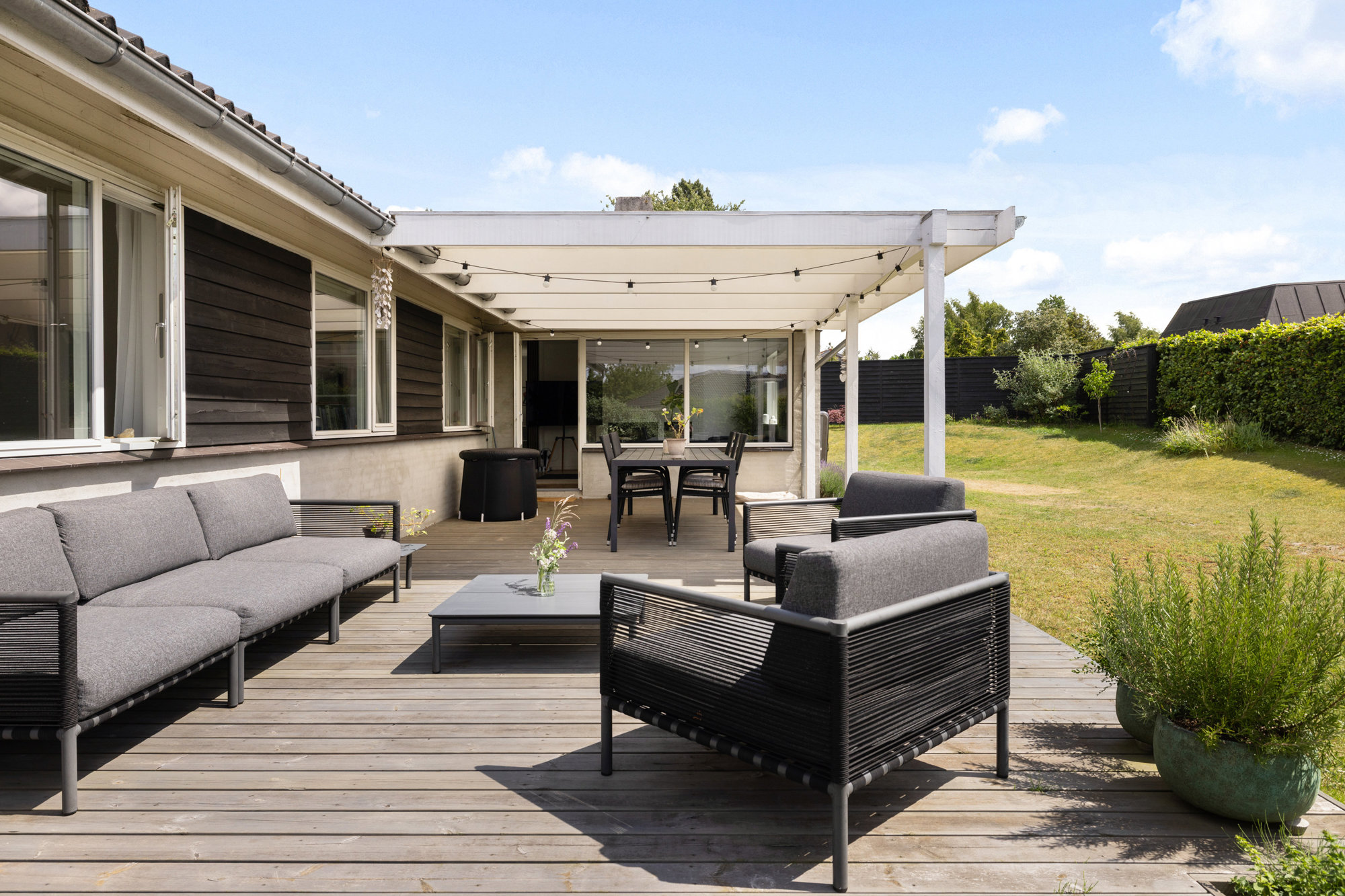 Overdækket terrasse