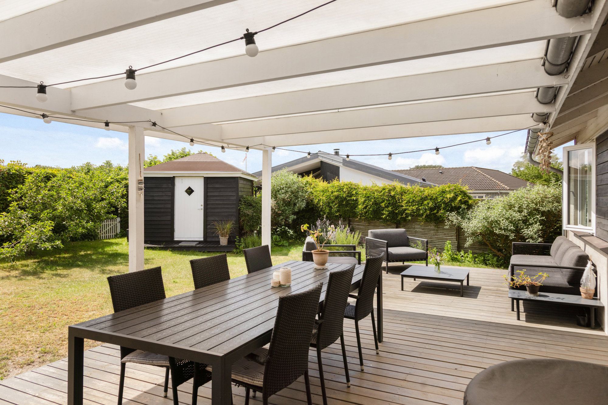 Overdækket terrasse