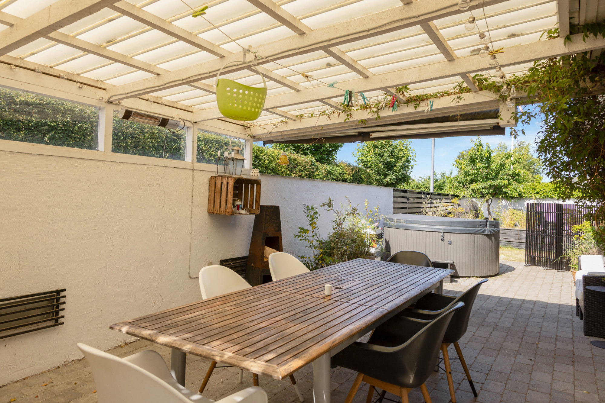 Overdækket terrasse