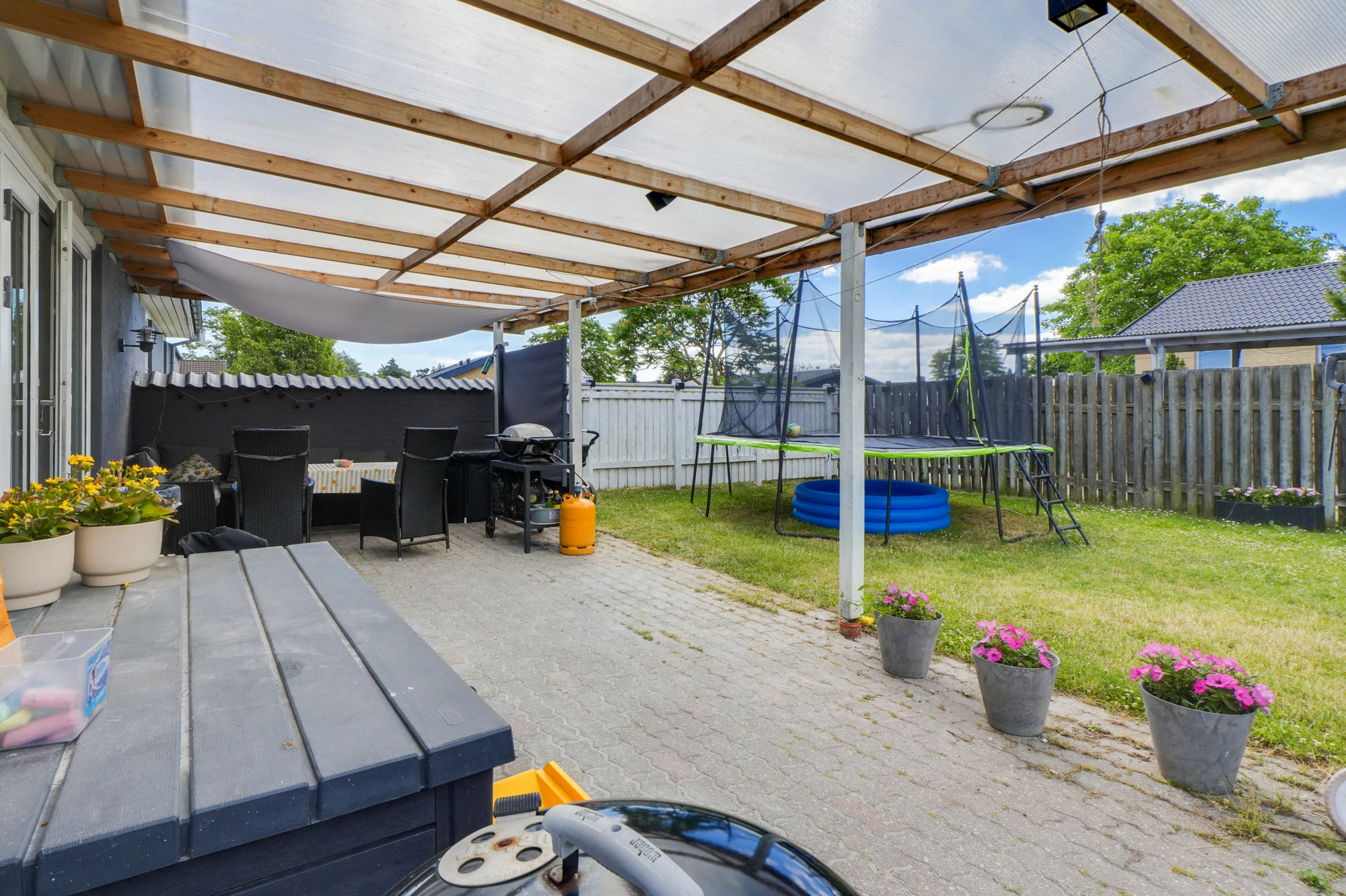 Overdækket terrasse