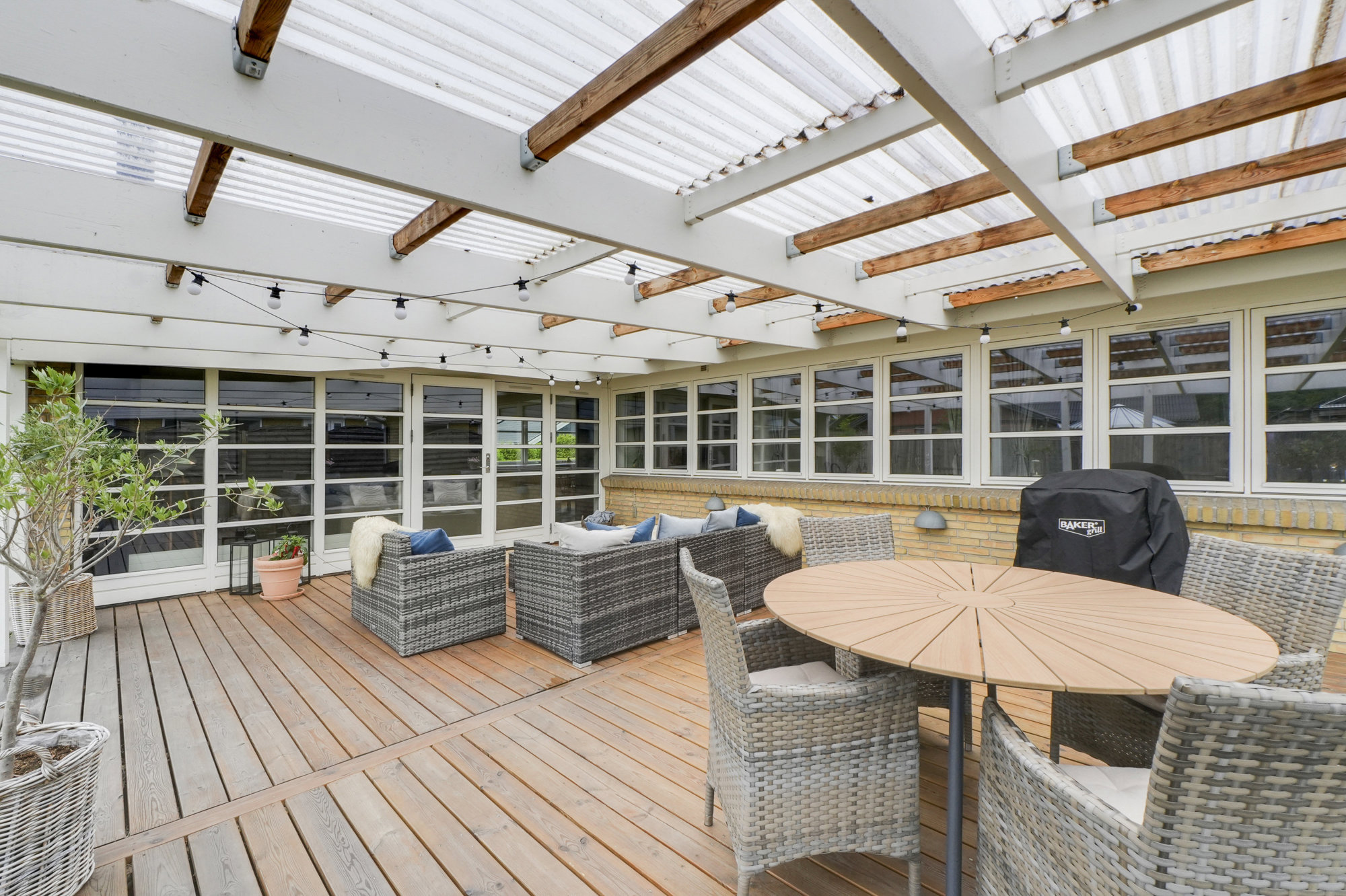 Overdækket terrasse