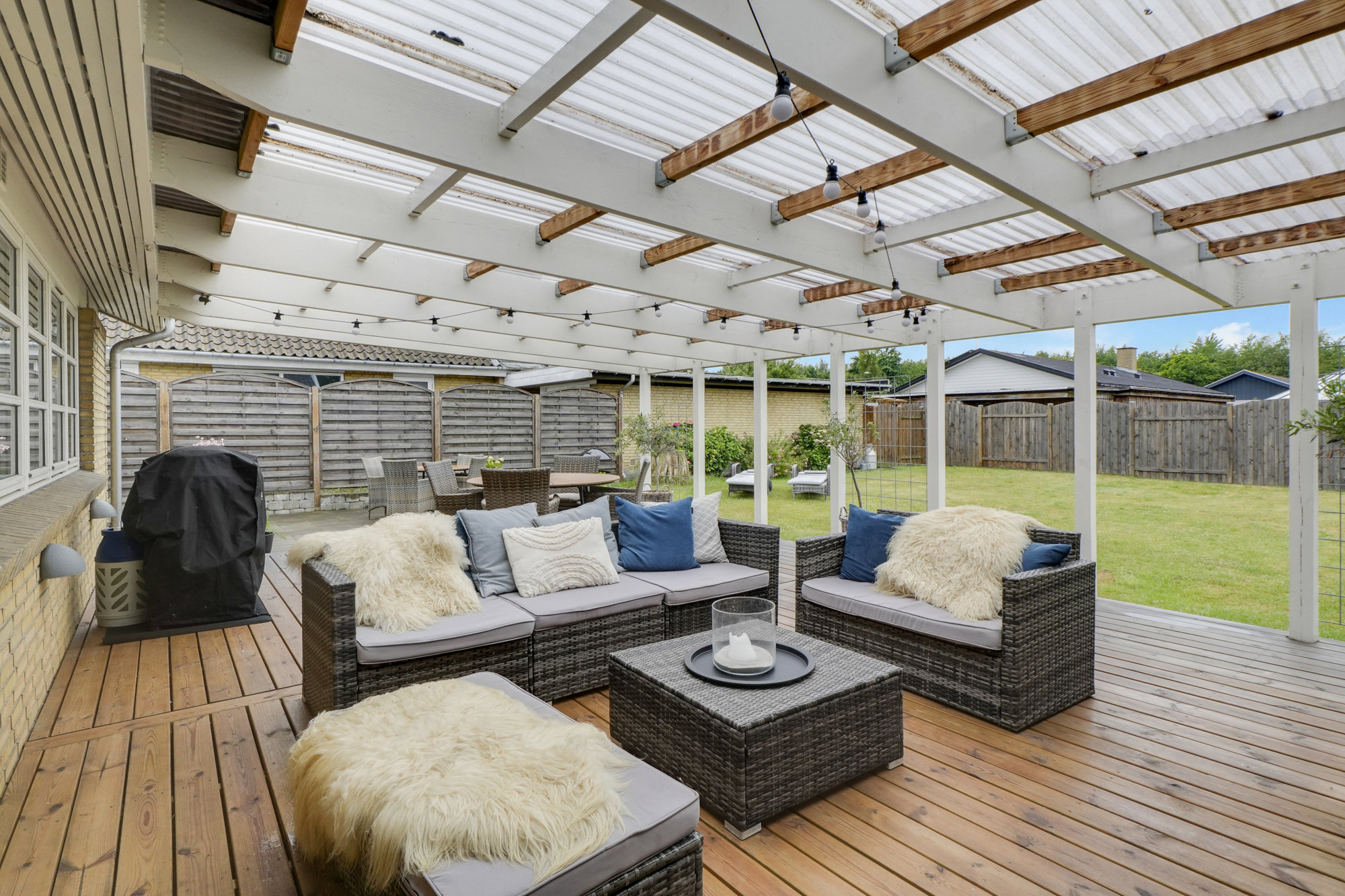 Overdækket terrasse
