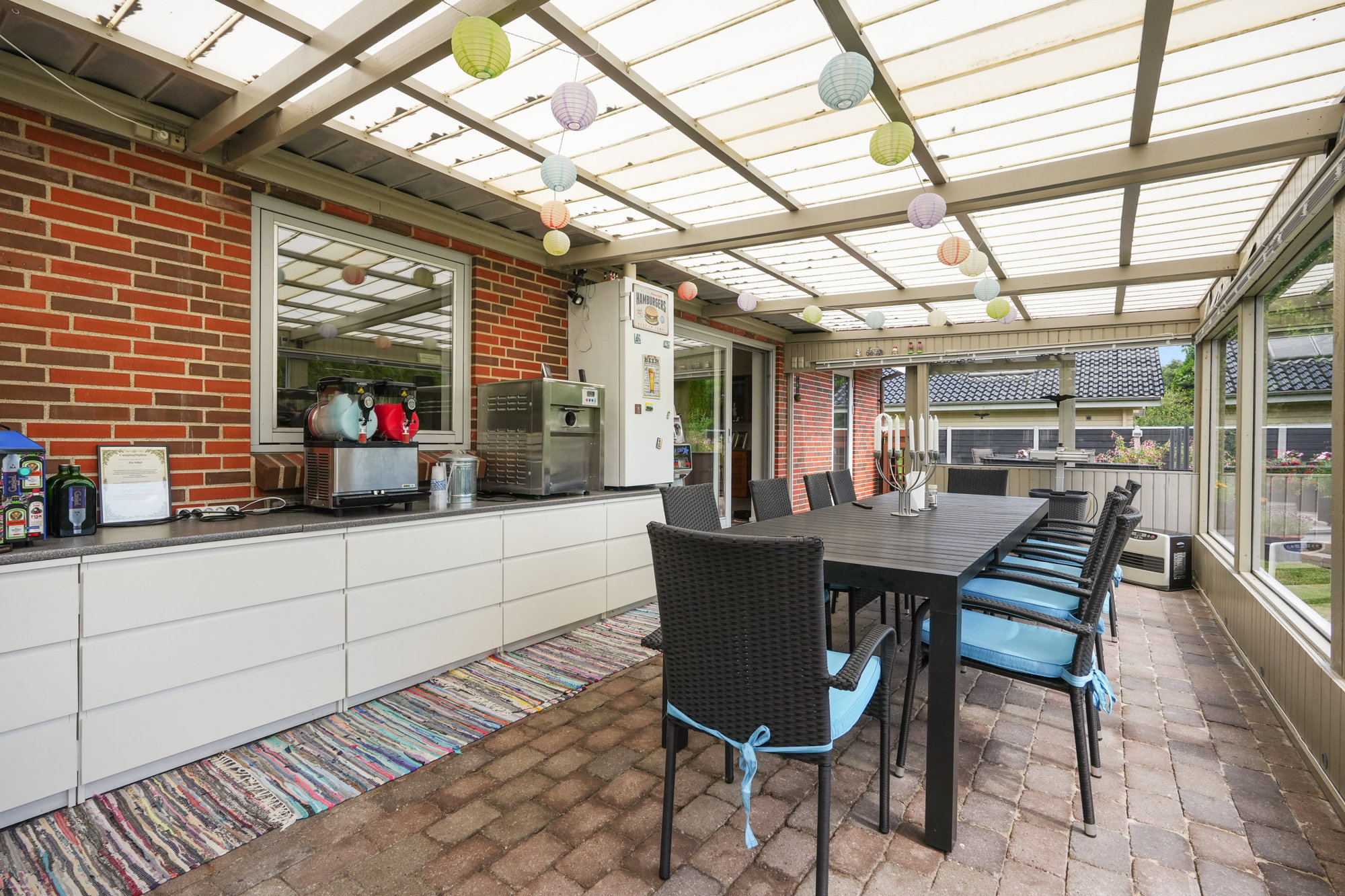 Overdækket terrasse