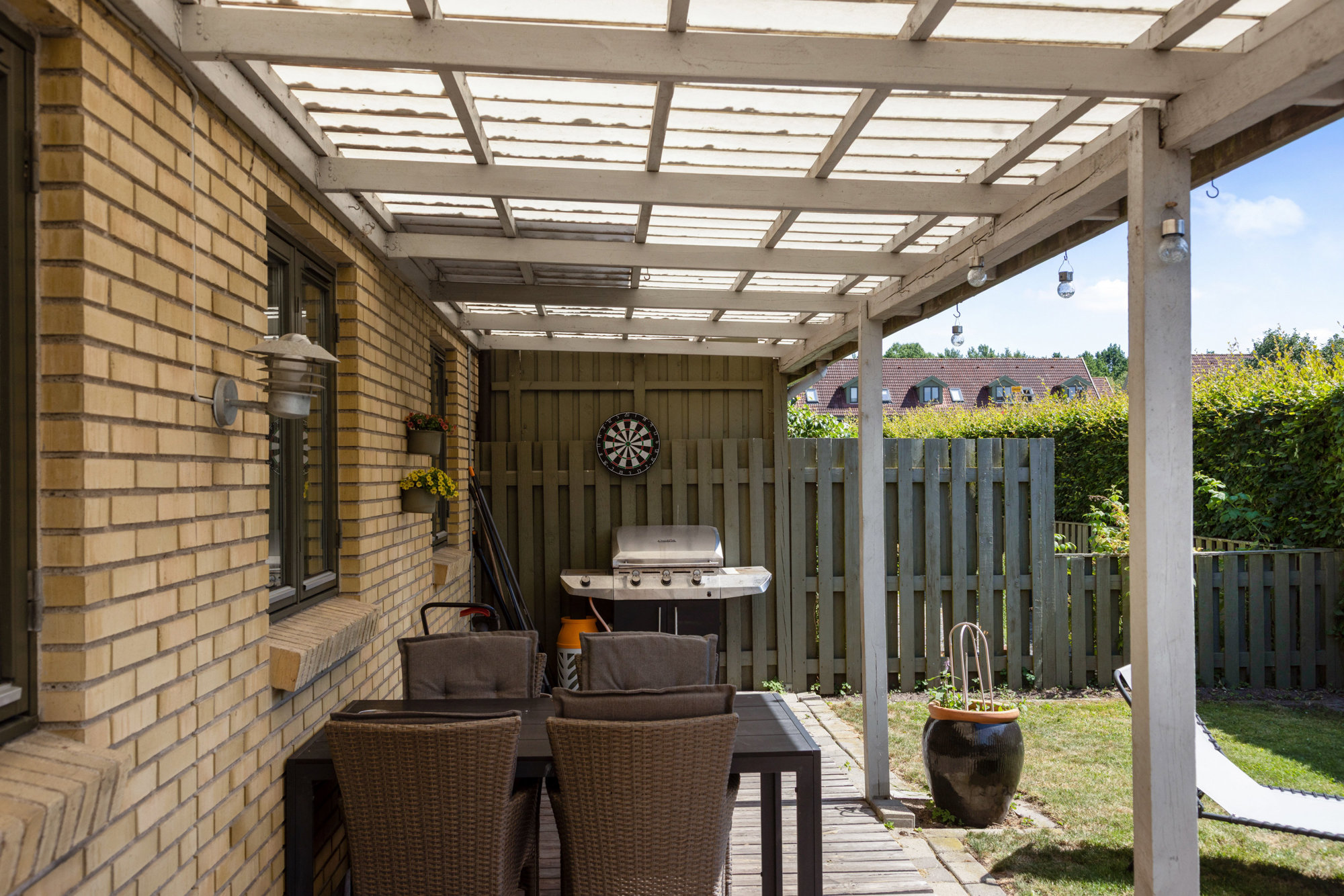 Overdækket terrasse
