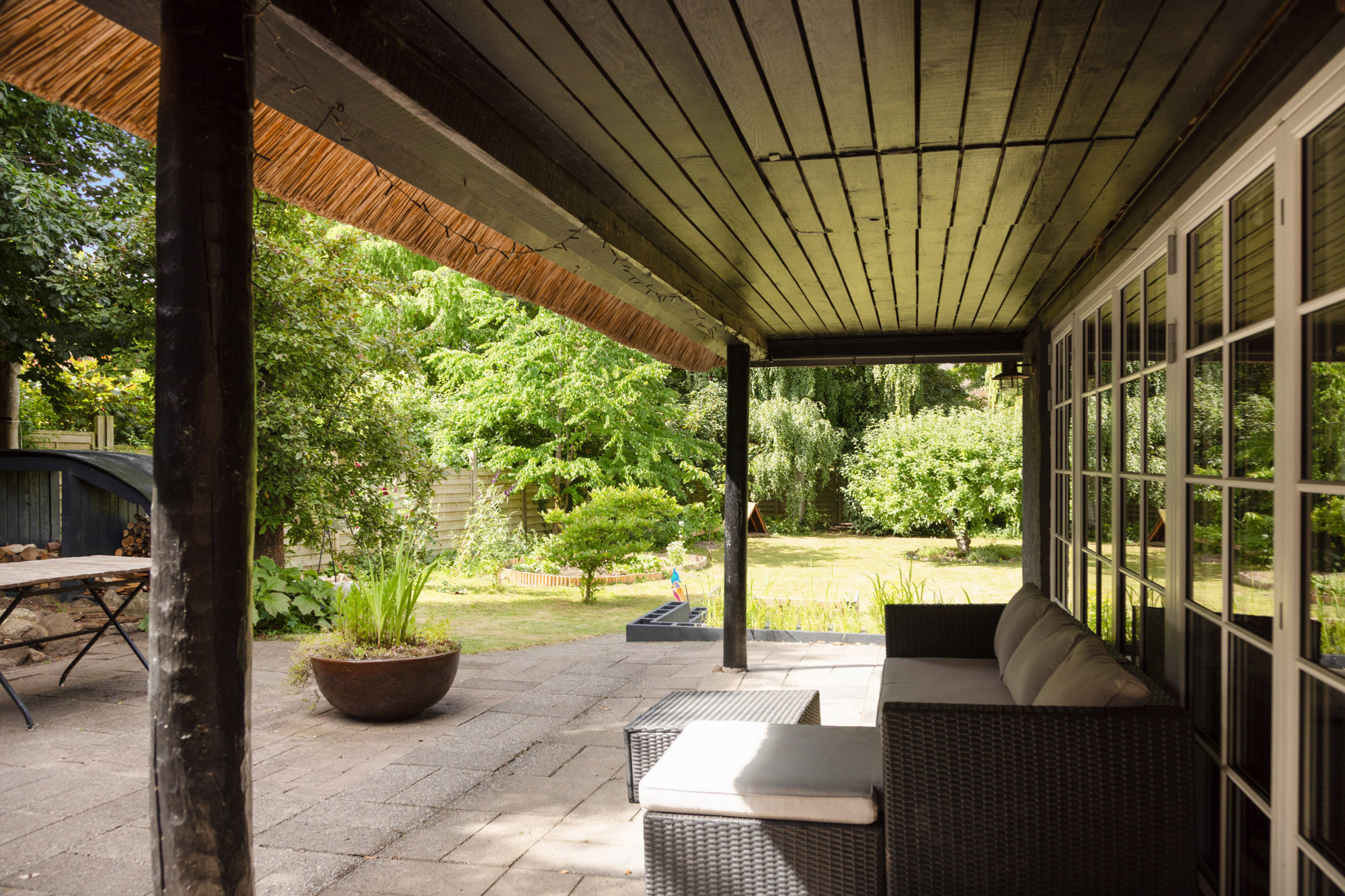 Overdækket terrasse