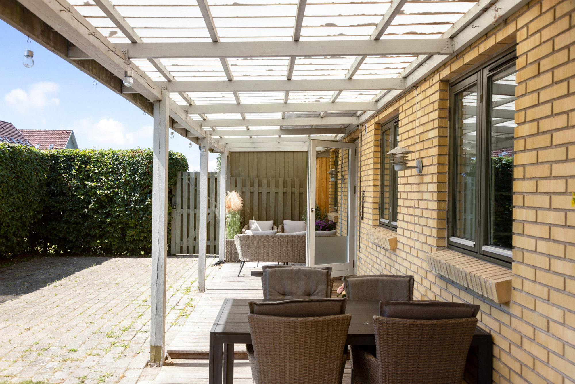 Overdækket terrasse