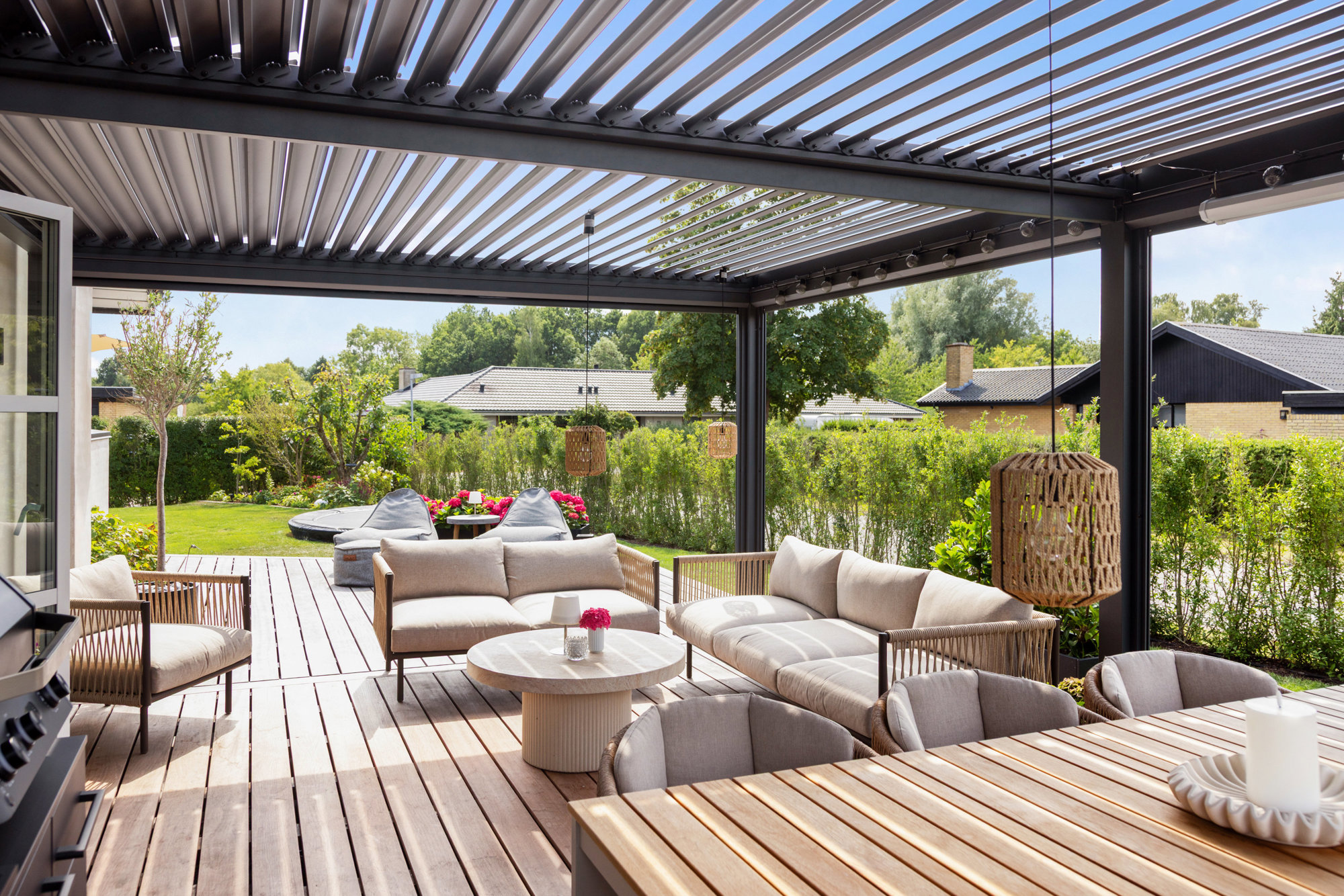 Overdækket terrasse