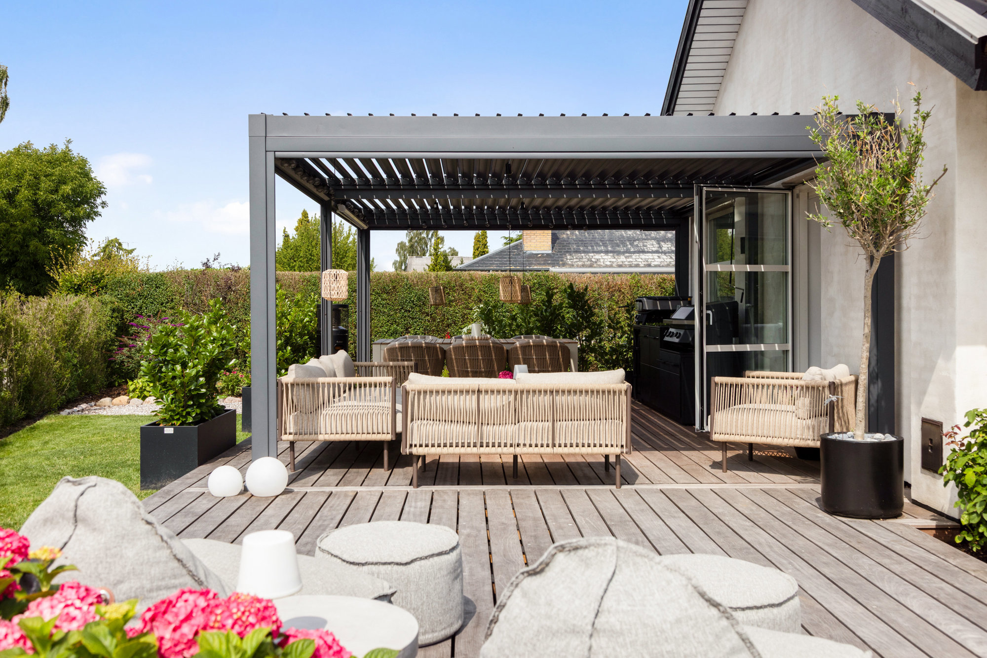 Overdækket terrasse