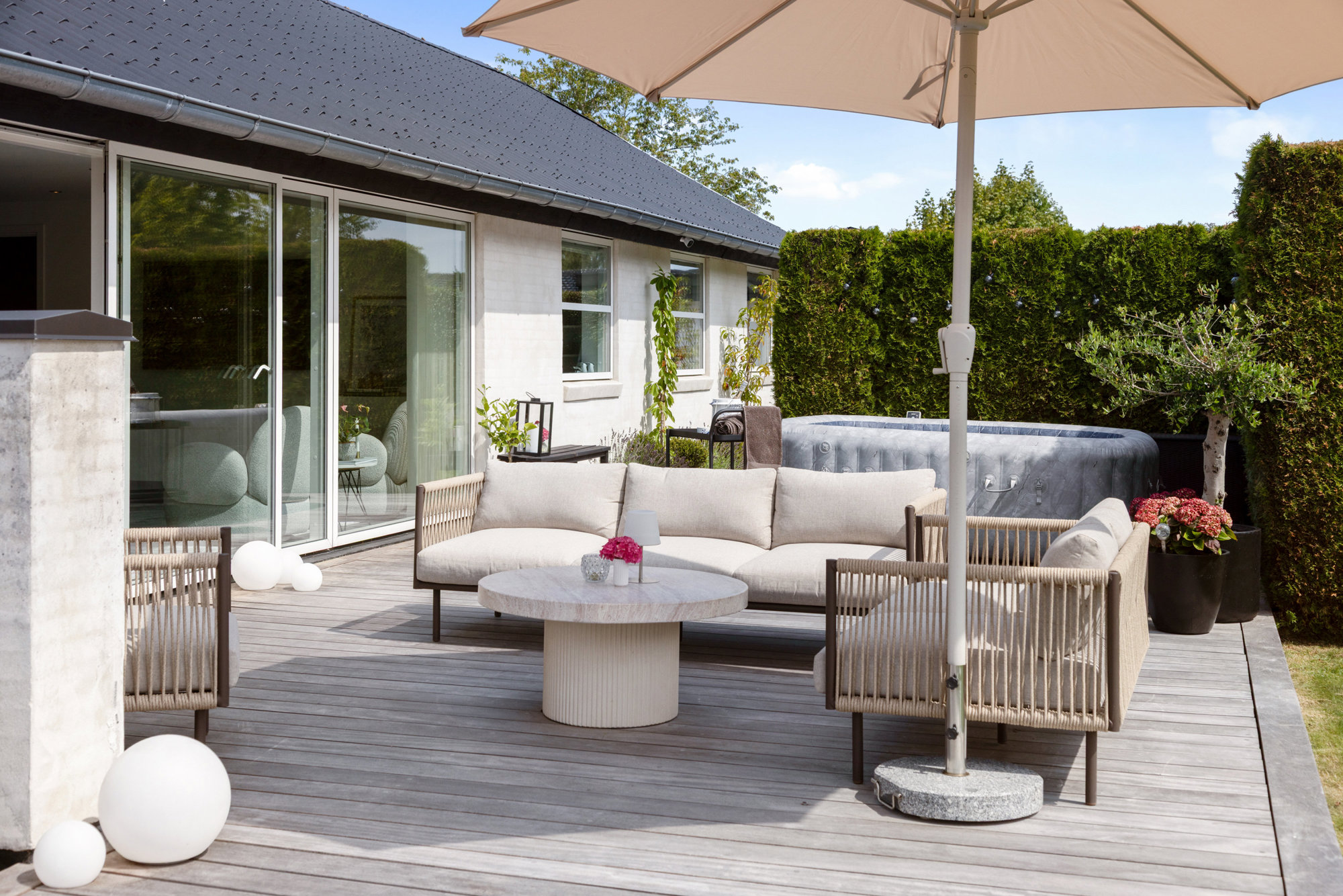 Overdækket terrasse