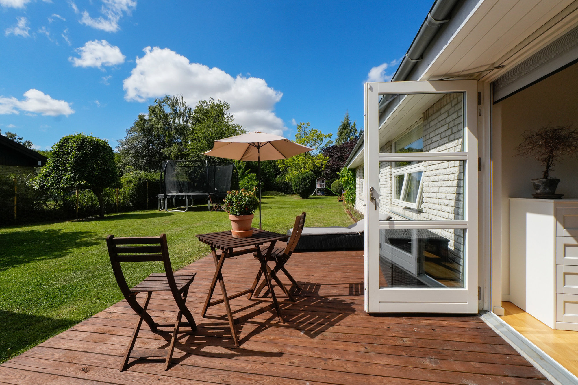 Overdækket terrasse