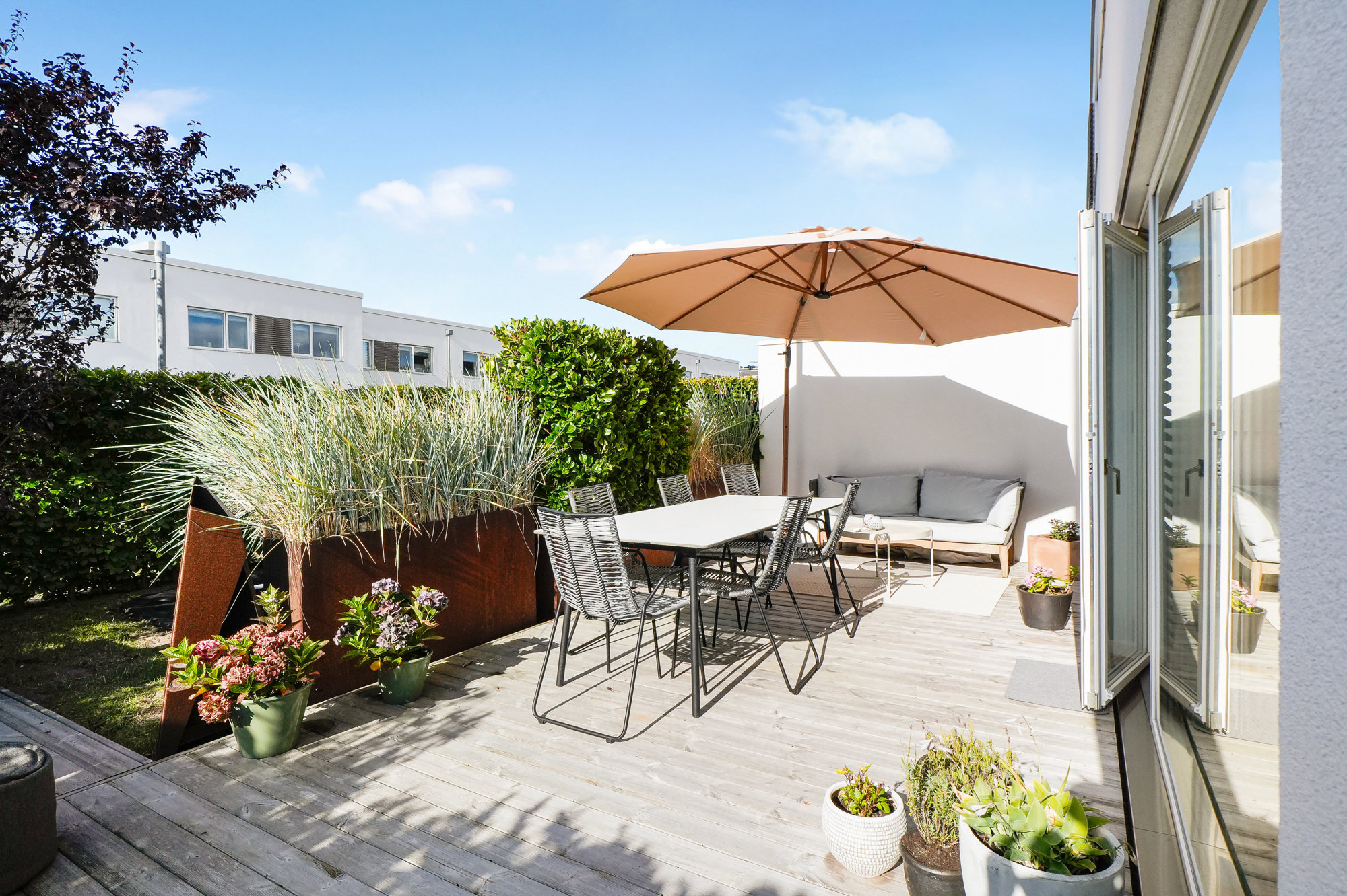 Overdækket terrasse