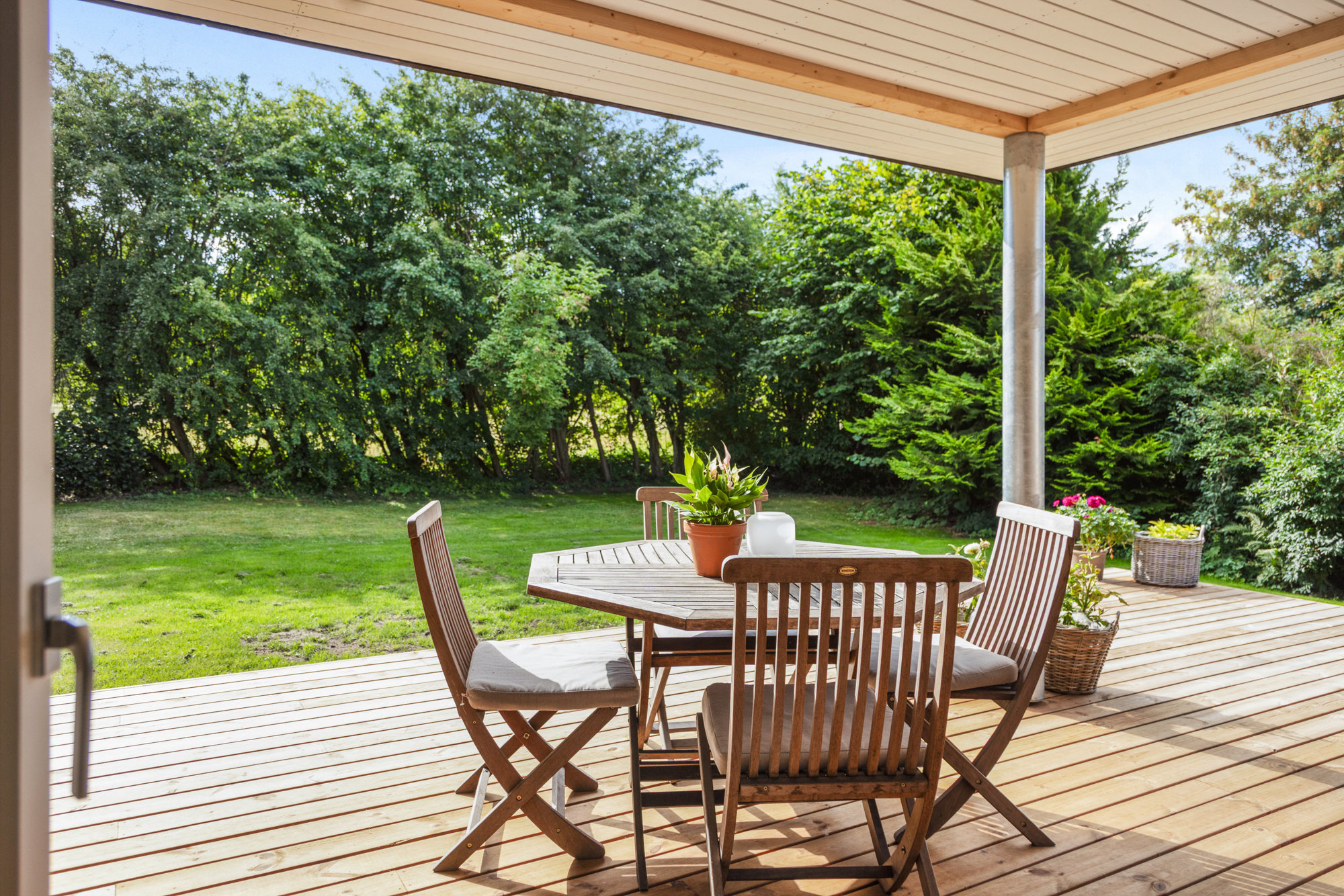Overdækket terrasse