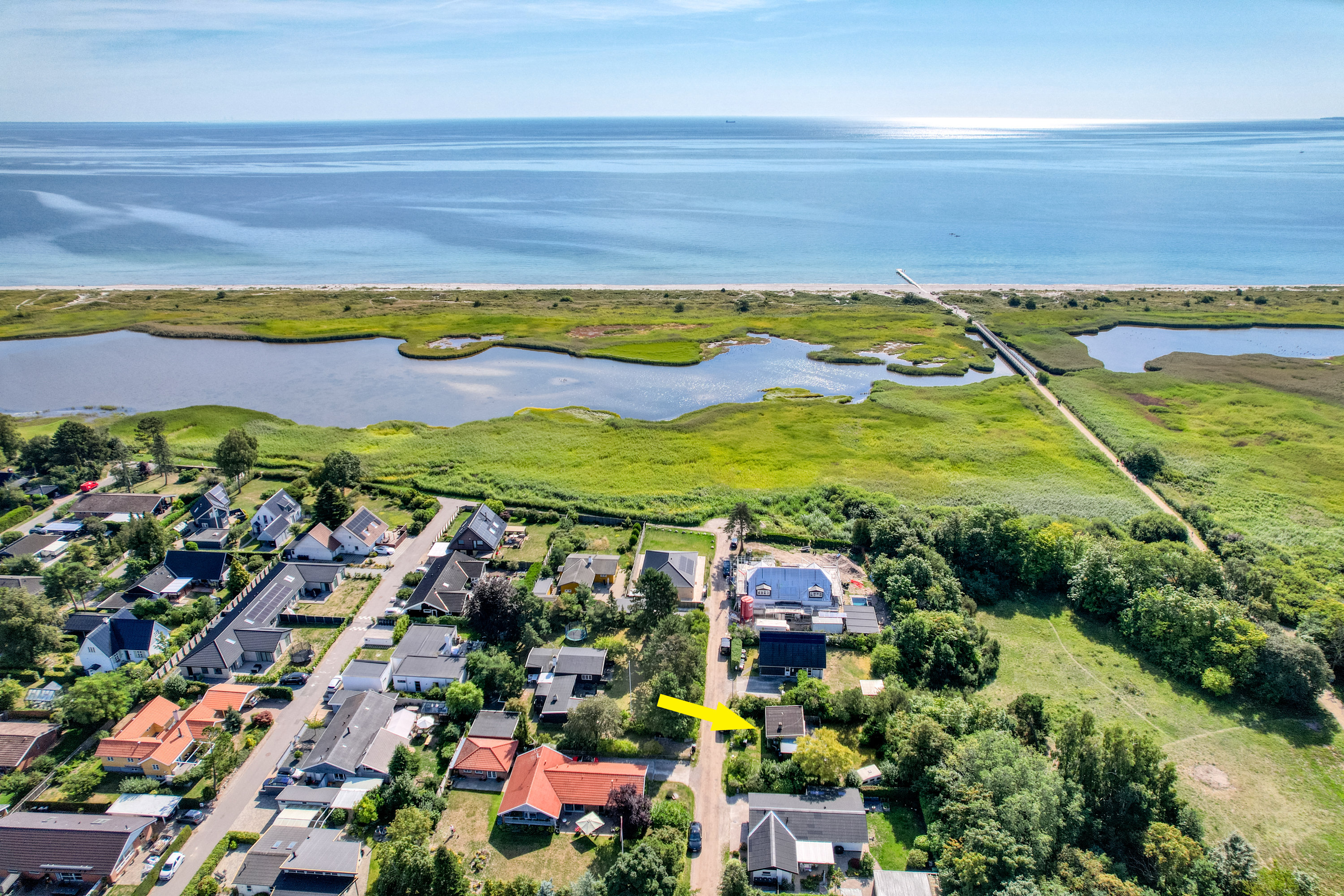 Fritidshus på Østre Lagunevej 24 2680 Solrød Strand.