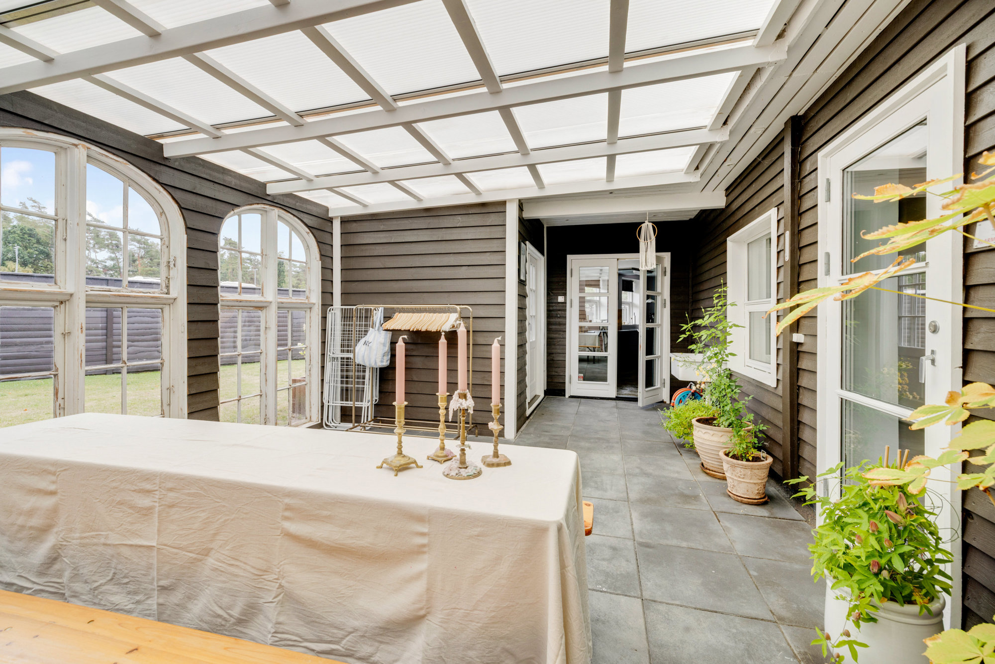 Overdækket terrasse