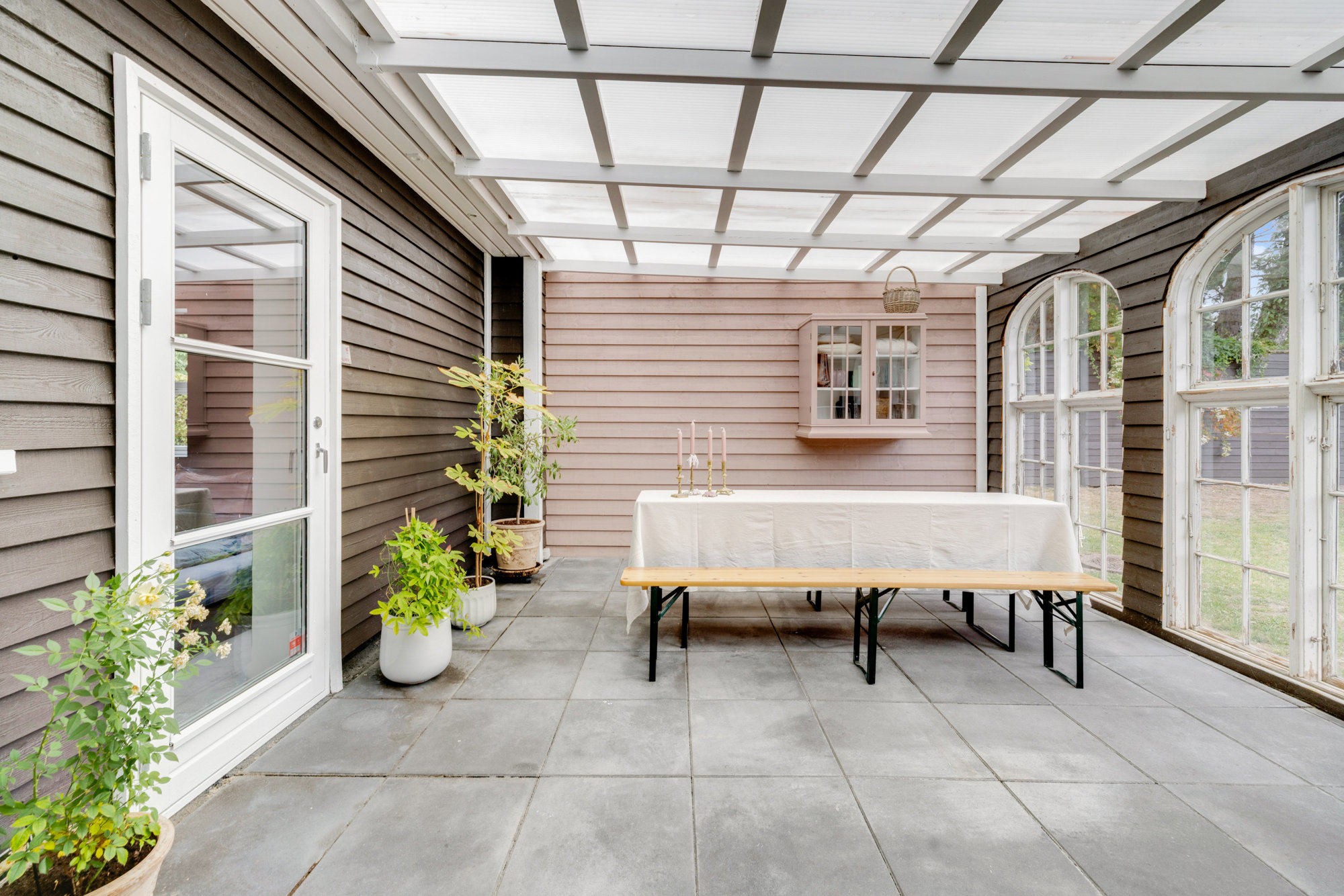 Overdækket terrasse