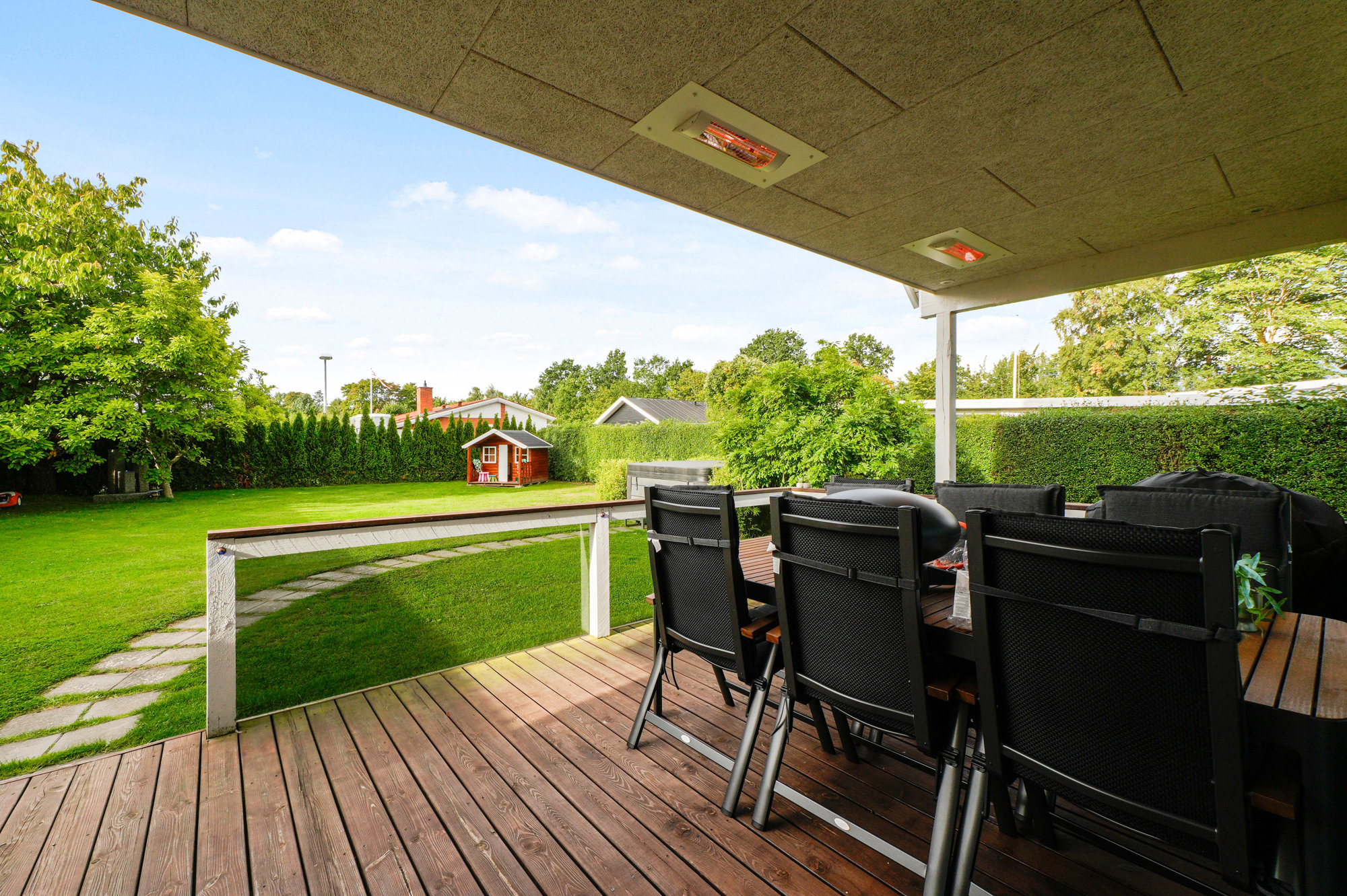Overdækket terrasse