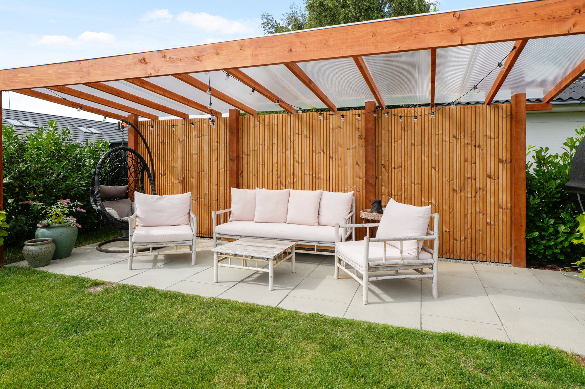 Overdækket terrasse